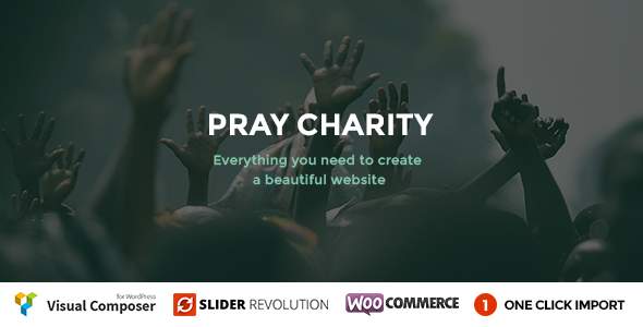 Download Free Pray v1.1 – Charity / Nonprofit / Fundraising WordPress