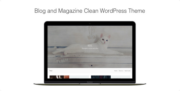 Download Free Real v1.0.7 – Blog and Magazine Clean WordPress Theme