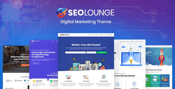 Download Free SEOLounge v1.0.3 – SEO Agency WordPress Theme
