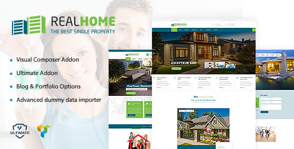 Download Free Single Property Theme v1.3