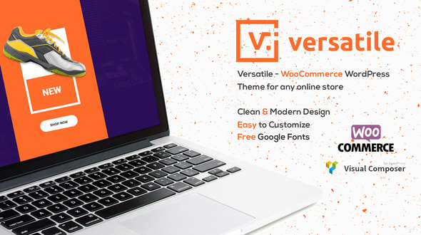 Download Free Versatile v1.1 – Multipurpose WooCommerce WordPress Theme