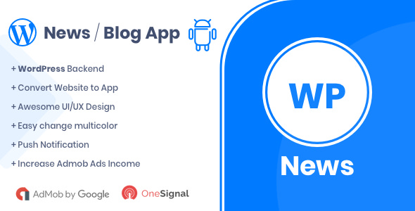 Download Free WP News – Native Android App for WordPress