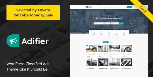Download Free Adifier v3.4 – Classified Ads WordPress Theme