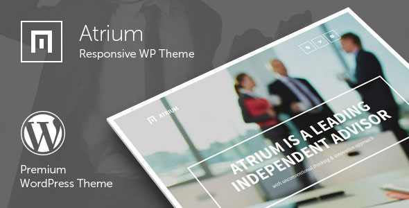 Download Free Atrium v2.3 – Responsive One Page WordPress Theme
