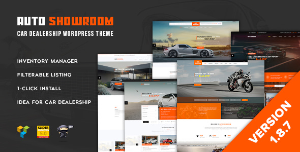 Download Free Auto Showroom v1.8.7 – Car Dealership WordPress Theme