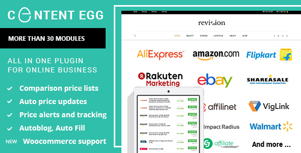 Download Free Content Egg v4.9.5 – all in one plugin for Affiliate
