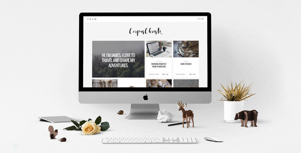 Download Free CorpusChristi v1.16 – Modern Blog WordPress Theme