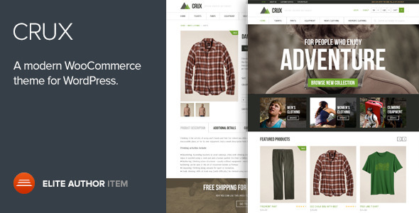 Download Free Crux v2.0.0 – Modern and lightweight WooCommerce theme