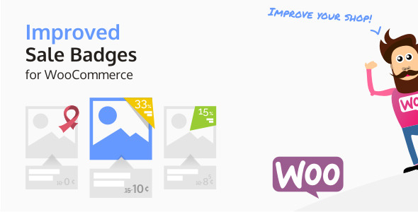 Download Free Improved Sale Badges for WooCommerce v3.3.0