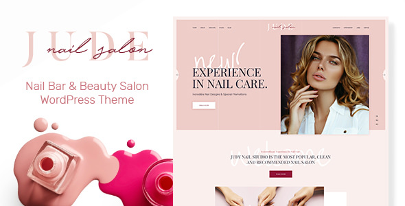 Download Free Jude v1.0 – Nail Bar & Beauty Salon WordPress Theme