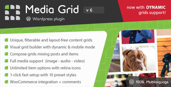 Download Free Media Grid v6.302 – WordPress Responsive Portfolio