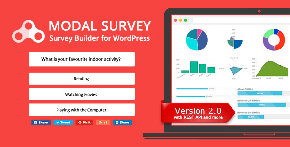 Download Free Modal Survey v2.0.0.3 – Poll, Survey & Quiz Plugin