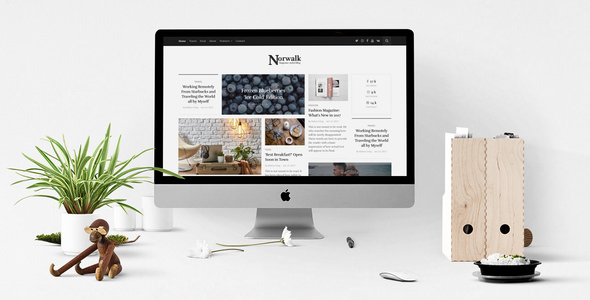 Download Free Norwalk v1.0 – Responsive Magazine-Styled Blog Theme
