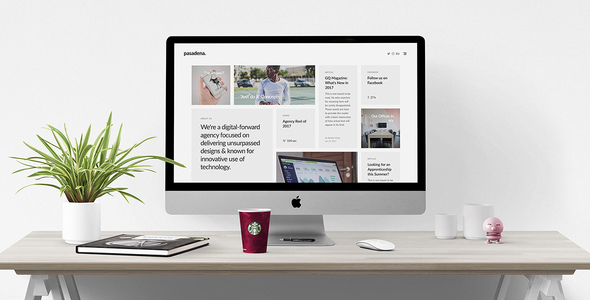 Download Free Pasadena v1.0 – Contemporary Portfolio WordPress Theme