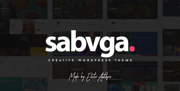 Download Free Sabvga v1.1 – Modern & Creative Portfolio Theme