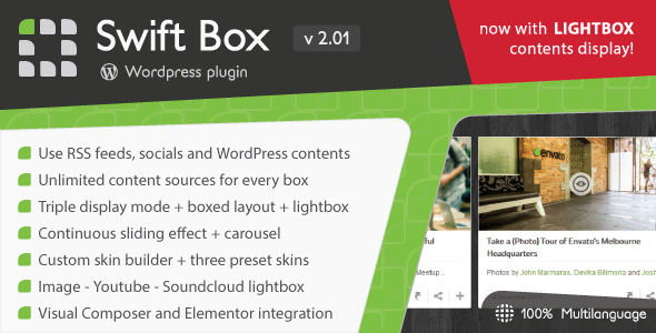 Download Free Swift Box v2.01 – WordPress Contents Slider and Viewer