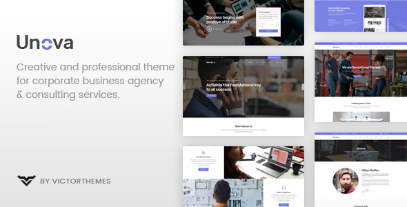 Download Free Unova v1.4 – Consulting Business WordPress Theme