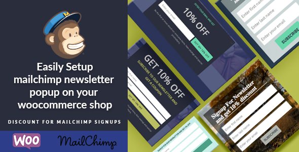 Download Free Woocommerce Mailchimp Discount v3.2