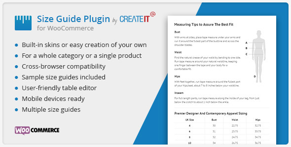 Download Free WooCommerce Product Size Guide v3.0