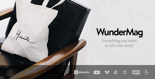 Download Free WunderMag v2.5.0 – A WordPress Blog / Magazine Theme