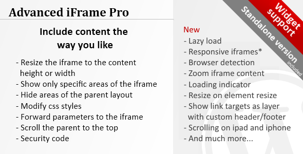 Download Free Advanced iFrame Pro v7.6 Download Free Advanced iFrame Pro v7.6