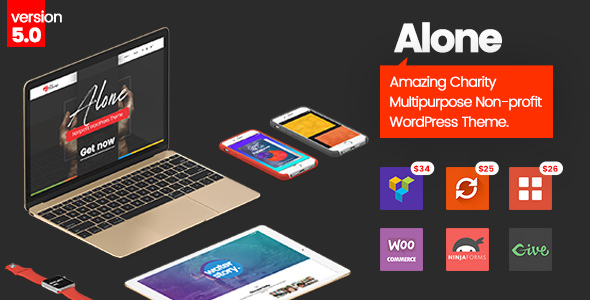 Download Free Alone v5.3 – Charity Multipurpose Non-profit Theme