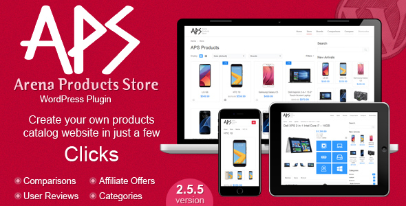 Download Free Arena Products Store v2.5.5 – WordPress Plugin