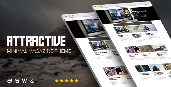 Download Free Attractive v1.0 – Minimalist Magazine WordPress Theme Download Free Attractive v1.0 – Minimalist Magazine WordPress Theme