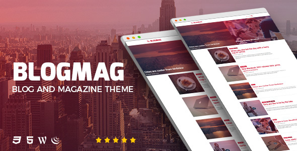 Download Free BlogMag v1.0 – Responsive Blog and Magazine Theme