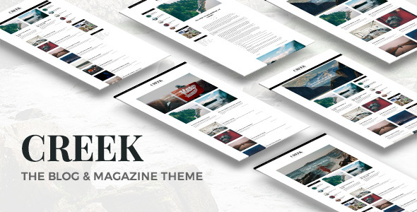 Download Free Creek v1.0 – Classic Elegant Magazine WordPress Theme