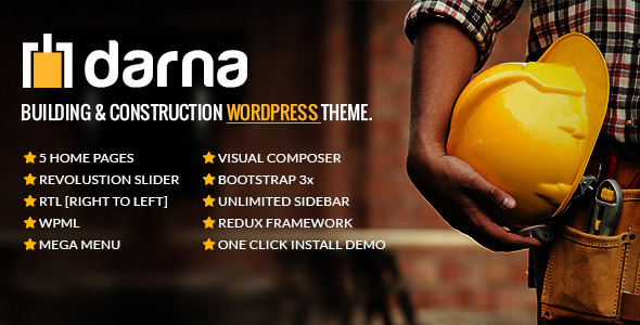 Download Free Darna v1.1.8 – Building & Construction WordPress Theme Download Free Darna v1.1.8 – Building & Construction WordPress Theme