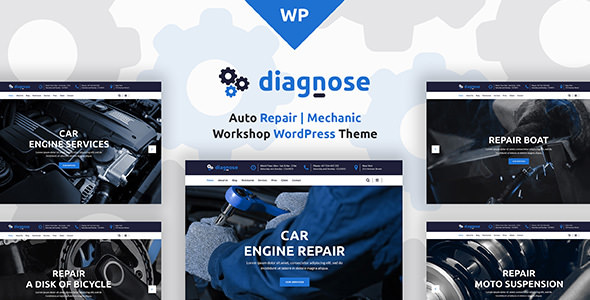 Download Free Diagnose v1.1 – Auto Repair, Mechanic, Workshop Theme