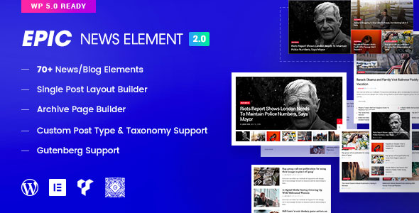 Download Free Epic News Elements v2.0.1