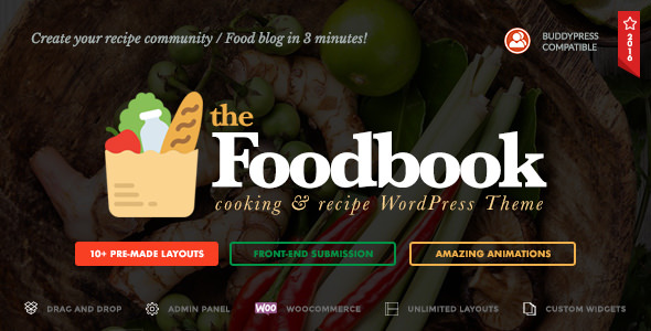 Download Free Foodbook v1.1.0 – Recipe Community, Blog & Food Theme Download Free Foodbook v1.1.0 – Recipe Community, Blog & Food Theme