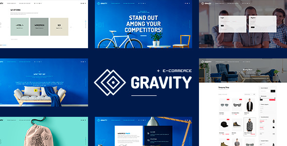 Download Free Gravity v1.0.3 – ECommerce, Agency & Presentation Theme