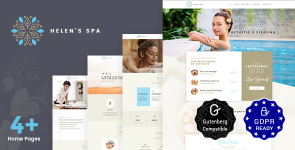 Download Free Helen’s Spa v1.3 – Beauty Spa, Health Spa & Wellness Theme