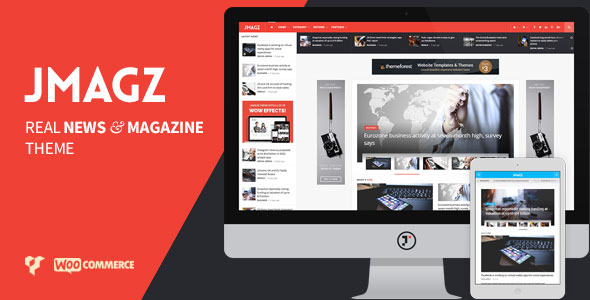 Download Free JMagz v1.4 – Tech News Review Magazine WordPress Theme