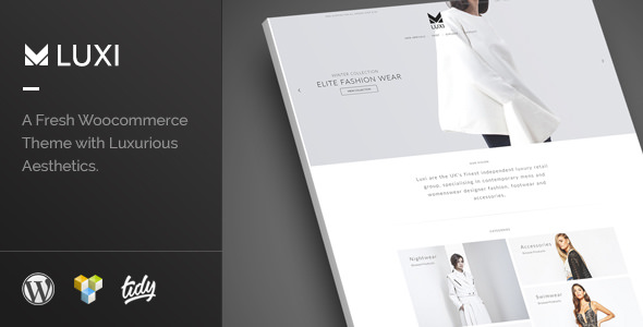 Download Free Luxi v2.3 – Luxury Elegant WooCommerce WordPress Theme