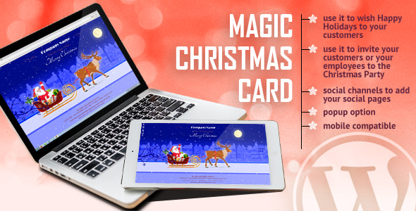 Download Free Magic Christmas Card With Animation v1.0