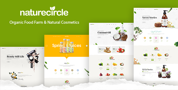 Download Free NatureCircle v1.0.1 – Organic Theme for WooCommerce WordPress