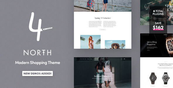 Download Free North v4.1.8.1 – Responsive WooCommerce Theme