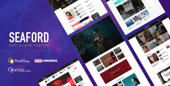 Download Free Seaford v1.0.1 – Multi-Purpose Magazine WordPress Theme