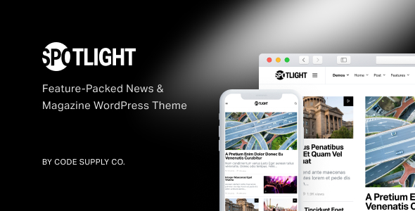 Download Free Spotlight v1.4.0 – Feature-Packed News & Magazine Theme