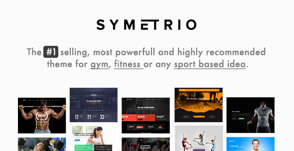 Download Free Symetrio v4.9.2 – Gym & Fitness WordPress Theme