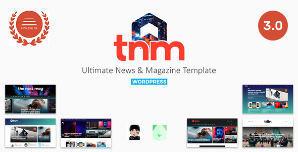 Download Free The Next Mag v3.0 – Ultimate Magazine WordPress Theme