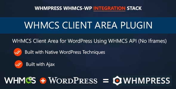 Download Free WHMCS Client Area for WordPress by WHMpress v2.7.4