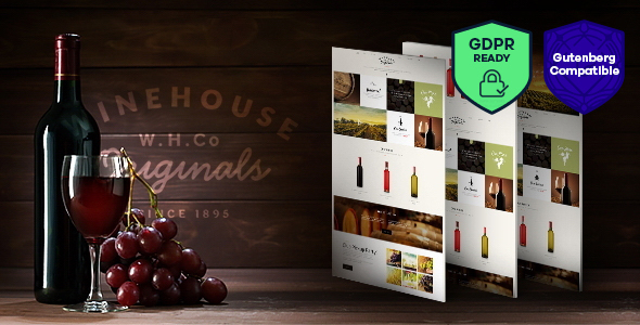 Download Free Wine House v2.2 – Winery & Restaurant WordPress Theme