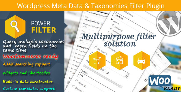 Download Free WordPress Meta Data & Taxonomies Filter v2.2.5