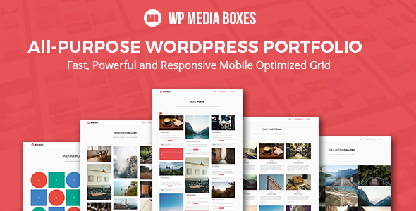 Download Free WP Media Boxes Portfolio v1.1