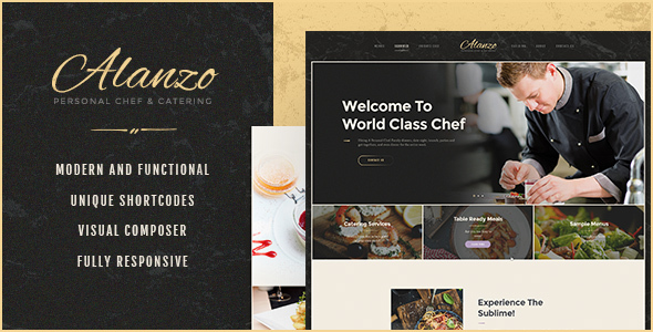 Download Free Alanzo v1.0 – Personal Chef & Catering WordPress Theme Download Free Alanzo v1.0 – Personal Chef & Catering WordPress Theme